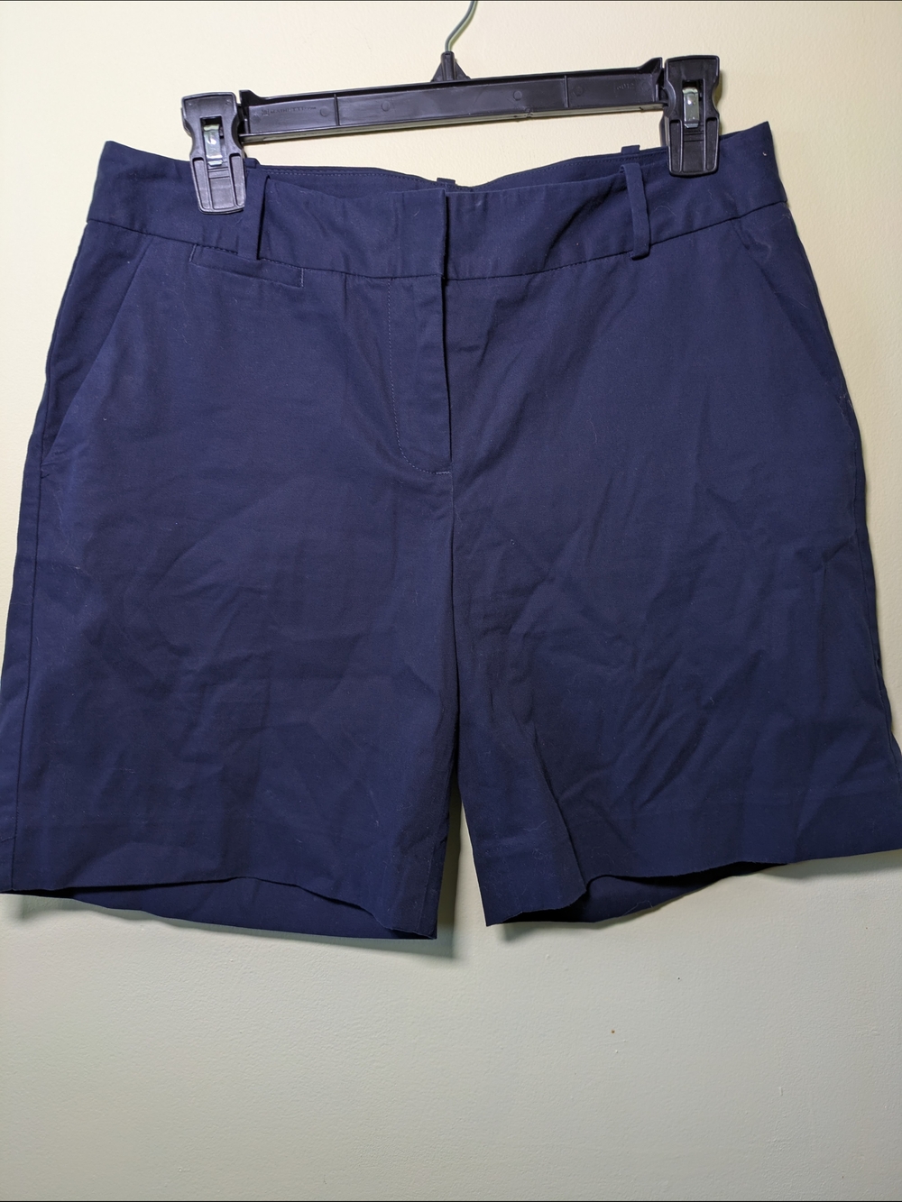 Talbots Navy Tailored Women's Bermuda Shorts 4